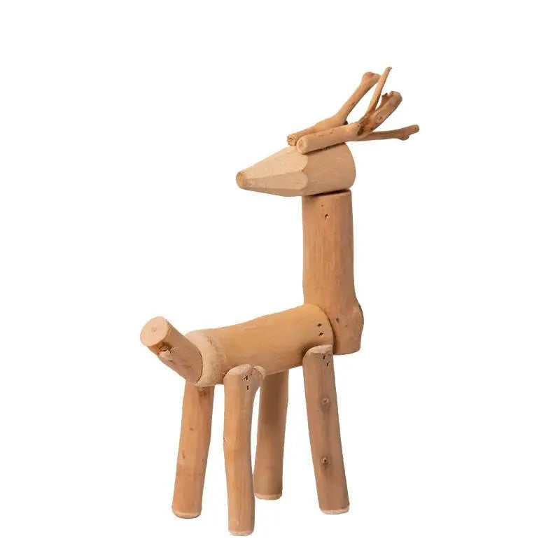Handmade,Desktop deer ornament living room home decoration desk wine cabinet TV cabinet decoration creative gift HongmingShop