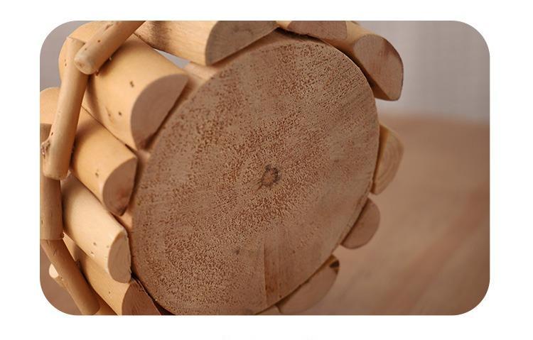 Handmade, Log Stainless Steel Ashtray Home Living Room Creative Personality Modern Ashtray Ornament HongmingShop
