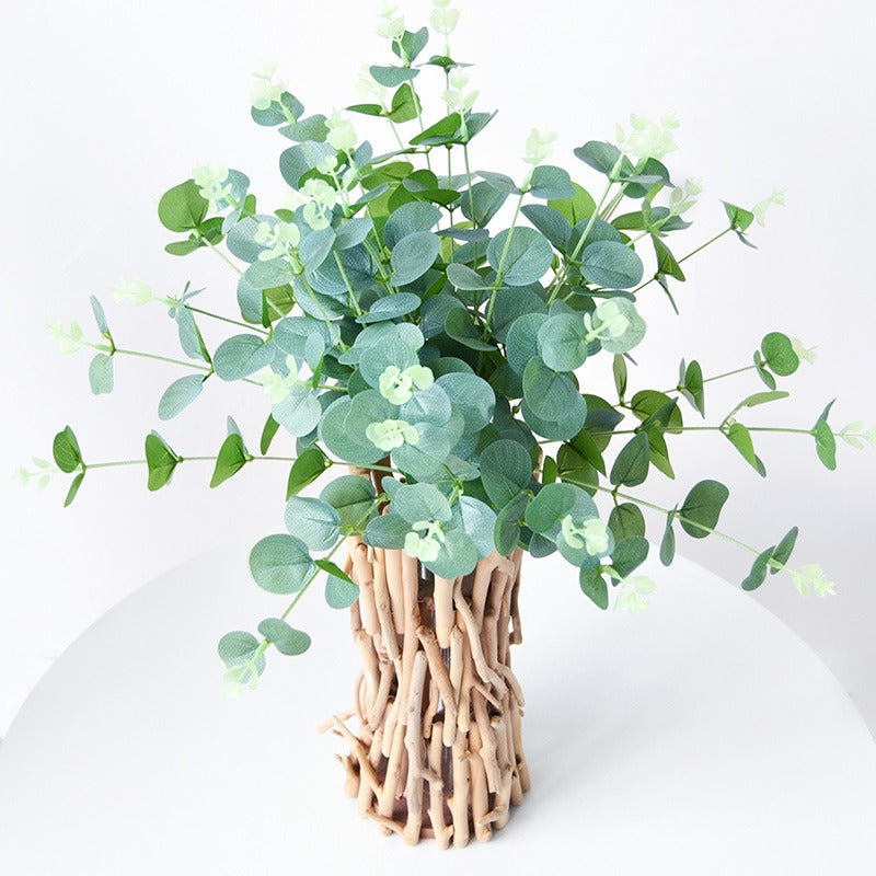 Handmade, vase ornament, living room flower arrangement, dried flower ornament, home high-end desktop decoration, high-end sense HongmingShop